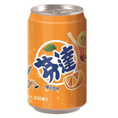 芬達 橘子汽水 (330ml*6罐/組)