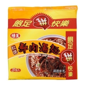 味王 紅燒牛肉湯麵 (83g*5包/組)