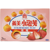 義美 草莓小泡芙 (171g/盒)
