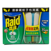 Raid雷達 液體電蚊香-尤加利組裝(定時型) (41ml/組)