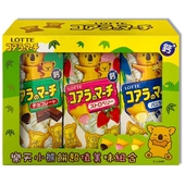 Lotte 樂天小熊餅乾-超值美味組合 (37g*3入/盒)