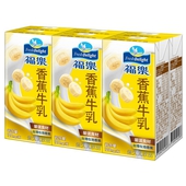 福樂 香蕉牛乳 (200ml*6/組)