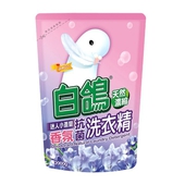 白鴿 抗菌洗衣精補充包 (迷人小蒼蘭香氛2000g)