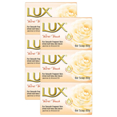 LUX 香皂80gX6入 (滋養潤膚-澄)
