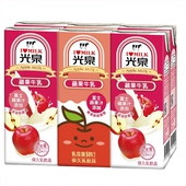 光泉 蘋果牛乳 (200ml*6/組)
