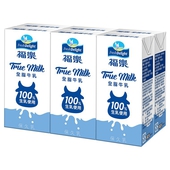 福樂 全脂牛乳100%生乳 (200ml*6包/組)