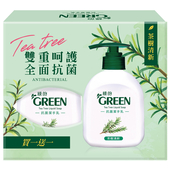 綠的抗菌潔手乳1+1 茶樹清新 (220ml*2)