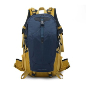 40L大容量旅行登山背包 (藍黃色)