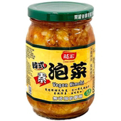 龍宏 素韓式泡菜 (390g/瓶)