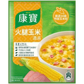 康寶濃湯 自然原味火腿玉米 (49.7g/包)