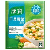 康寶濃湯 自然原味干貝雪菜 (43.1g/包)