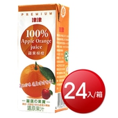 津津 100%蘋果柳橙綜合果汁 (200ml*24/箱)