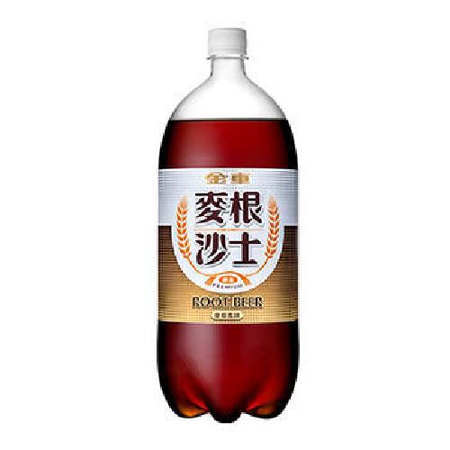 金車 麥根沙士(2000ml/瓶)