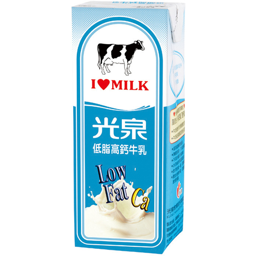 光泉 低脂高鈣調味乳(200ml*24包/箱)