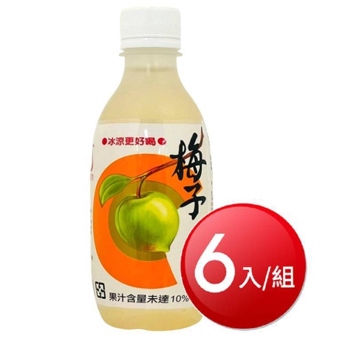百家珍 梅子活性醋(280cc*6瓶/組)
