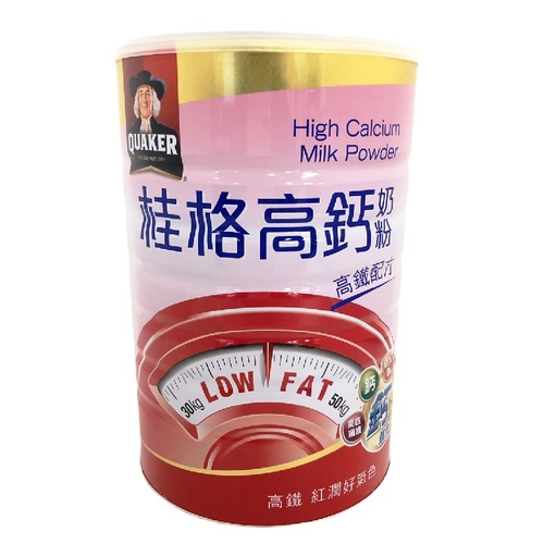 桂格 高鈣奶粉高鐵配方(1500g/罐)
