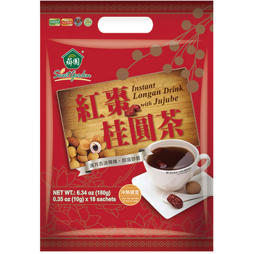 薌園 紅棗桂圓茶(10gx18包/袋)