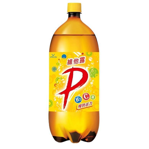 維他露P 活力微泡飲料(2000ml/瓶)