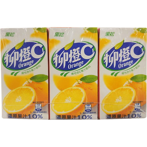 黑松 柳橙C(300ml*6包/組)