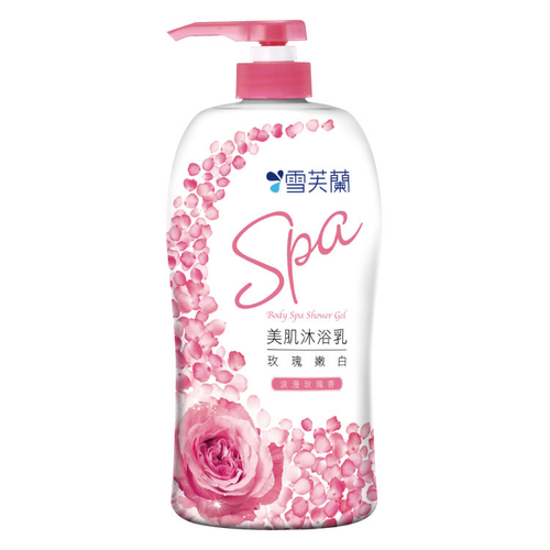雪芙蘭 美肌SPA沐浴乳-玫瑰嫩白(1000g/瓶)