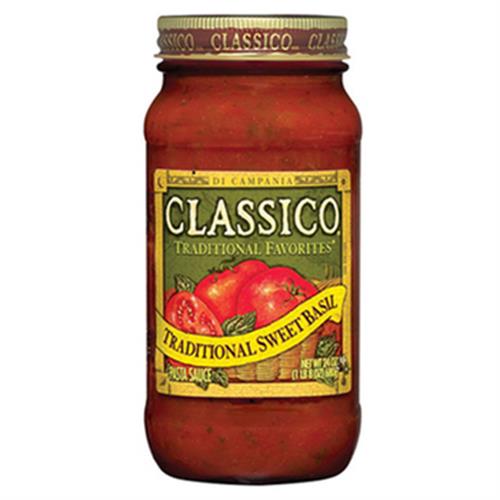 CLASSICO 義大利麵醬-香甜羅勒(680g/瓶)