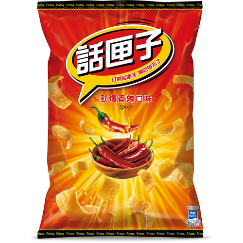 百事 波卡話匣子勁爆香辣玉米片(150g/包)