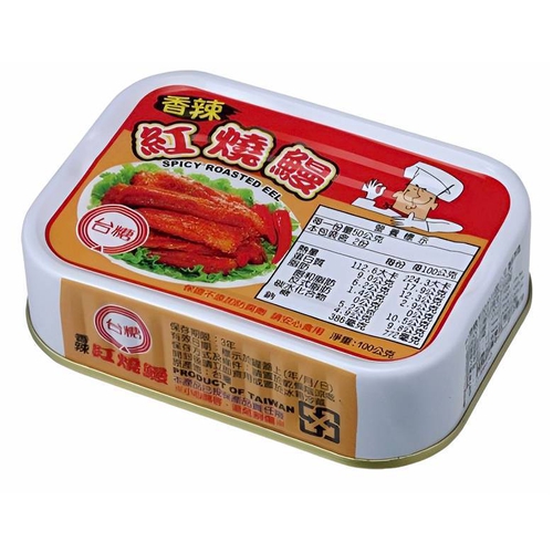 台糖 香辣紅燒鰻(100gx3罐/組)