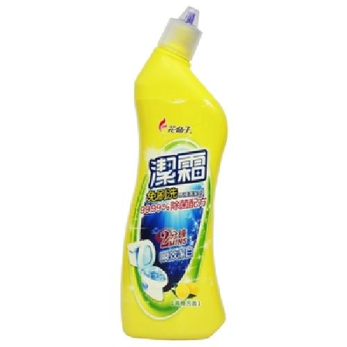 潔霜 免刷洗馬桶清潔劑-青檸芳香(500ml/瓶)