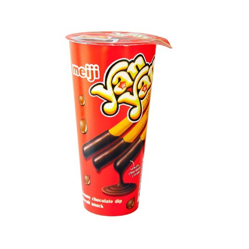 Meiji 明治巧克力洋洋棒餅乾(50g/杯)