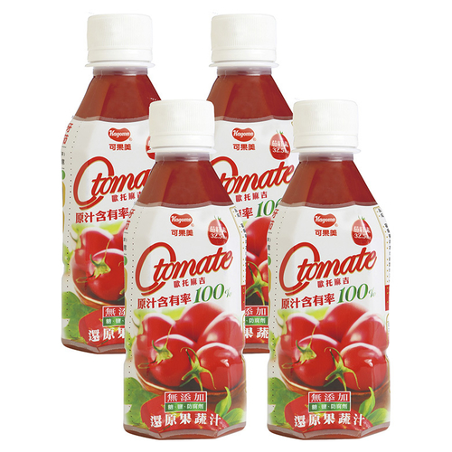 可果美 Otomate100%蕃茄檸檬汁(280ml*4瓶/組)