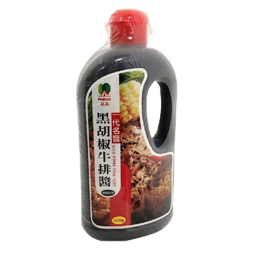 品高 一代名醬黑胡椒牛排醬(1kg/罐)
