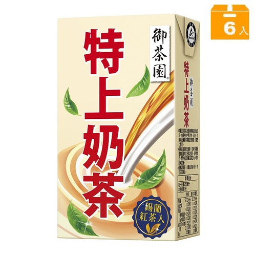 御茶園 特上奶茶(250ml*6入/組)