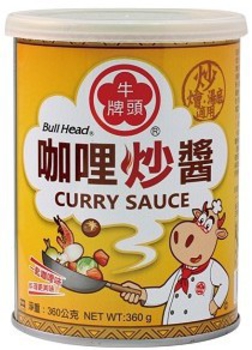 牛頭牌 咖哩炒醬(360g/罐)