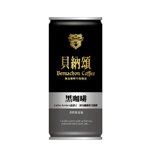 貝納頌 黑咖啡(210ml x6罐/組)