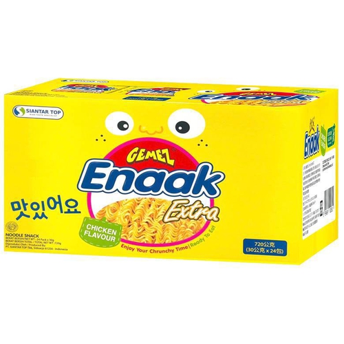 韓國Enaak 小雞麵點心麵重量包(30g*24包/盒)