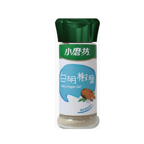 小磨坊 白胡椒鹽(34g/瓶)