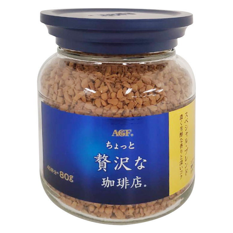 日本AGF 即溶咖啡(80g/罐 - 華麗香醇)