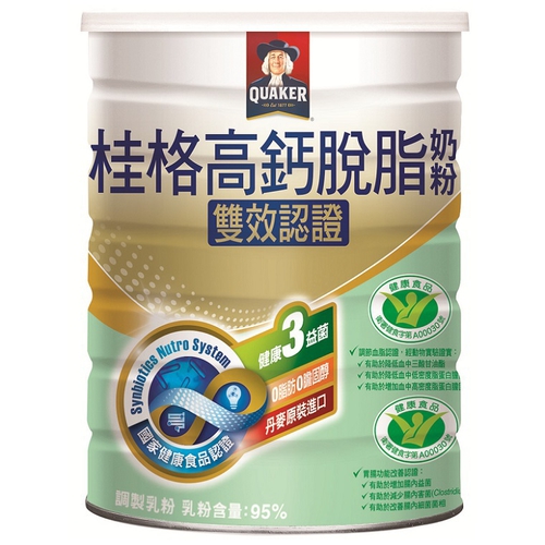 桂格 雙認證高鈣奶粉(1500g)