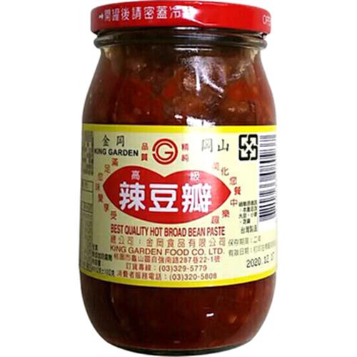 金岡 岡山辣豆瓣醬(450g/瓶)