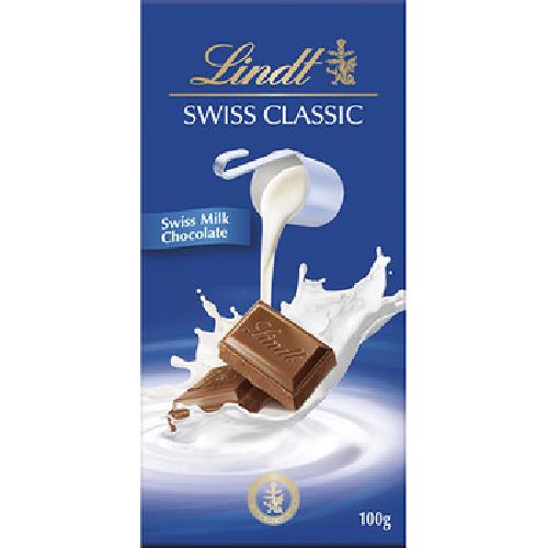 瑞士蓮 經典巧克力-100g/片(牛奶)