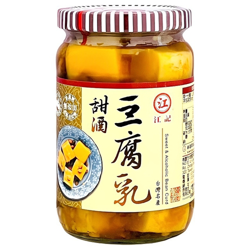 江記 甜酒豆腐乳(380g/瓶)