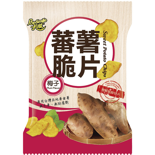 卡滋 蕃薯脆片-梅子(90g)