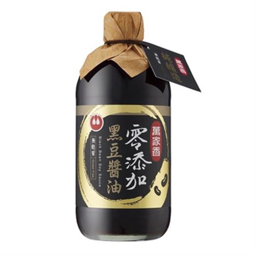 萬家香 零添加黑豆醬油(450ml/瓶)