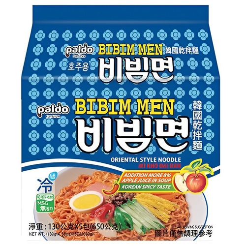 Paldo 韓國乾拌麵(130公克*5包/袋)