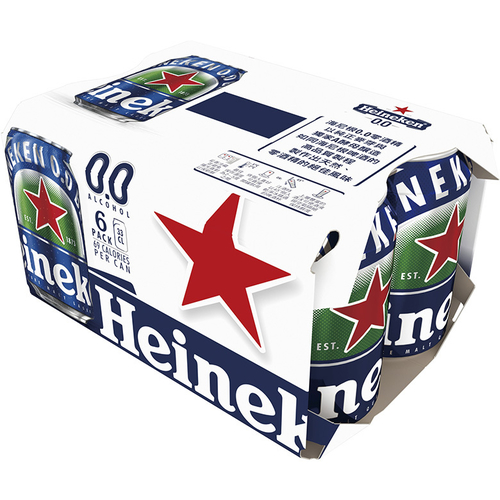 海尼根 0.0零酒精(330ml*6罐/組)