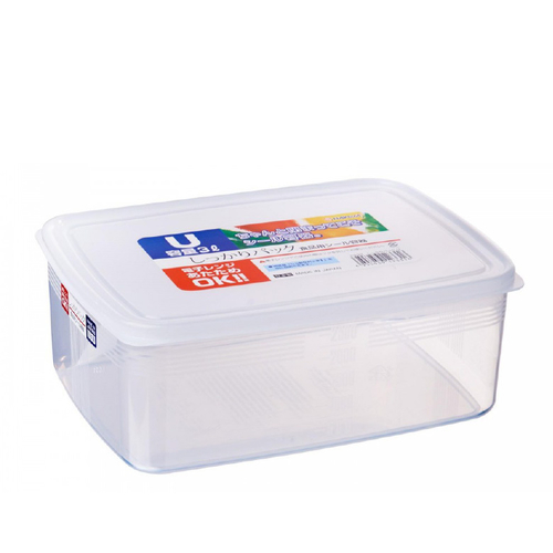 日本製 保鮮盒 方形保存容器 可微波(3000ml)