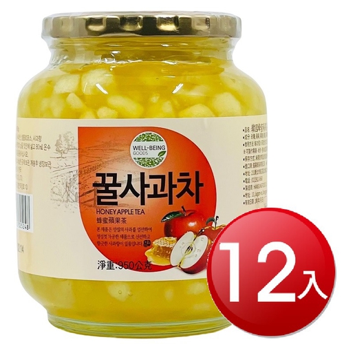 Han Food 韓國蜂蜜蘋果茶(950g*12罐)