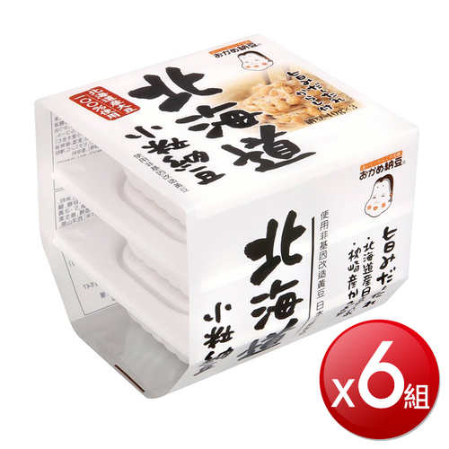 冷凍 北海道小粒納豆(136.2g*6組)
