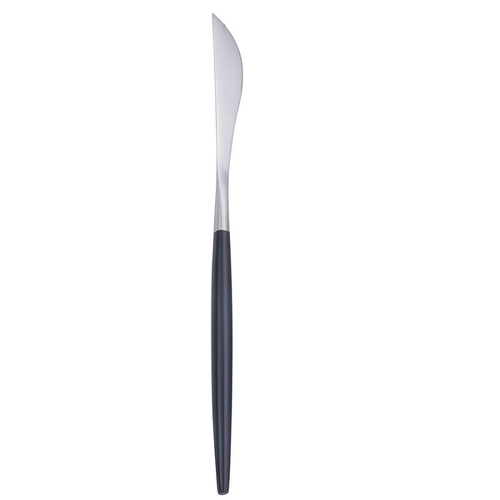 304不鏽鋼葡式餐具-銀黑(餐刀)