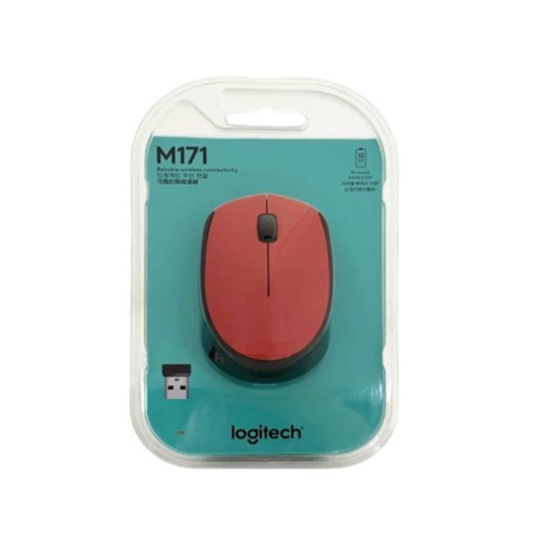 羅技M171無線滑鼠(紅色)